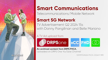 Smart 5G Network TV Ad Q2 2024 15s with Donny Pangilinan and Belle Mariano (Philippines) [BCC/HD/ST]