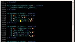 Pokémon Crystal ROM hacking screencast test screenshot 5