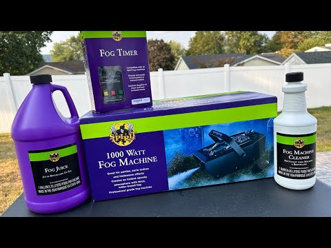 Did We Make A Mistake Buying This 1000 Watt Fog Machine From Spirit Halloween