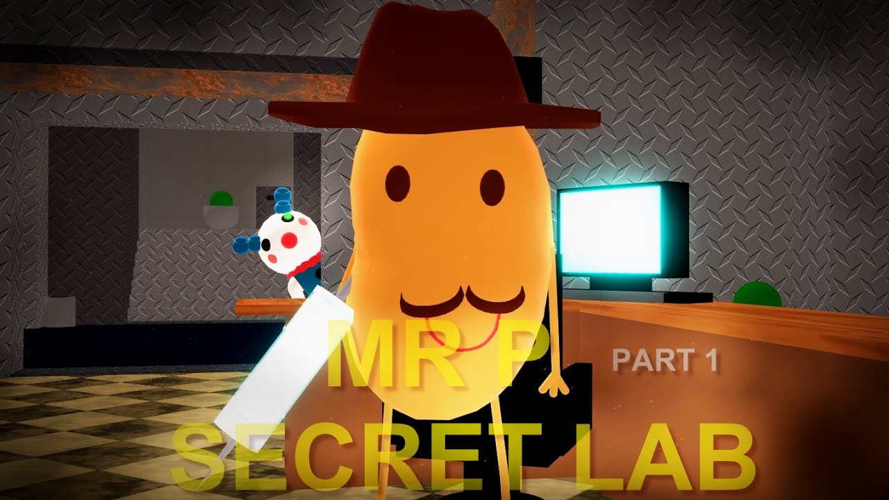 Roblox Piggy Mr P Secret Lab Escape Roblox Animation Part1 Youtube - youtube roblox animation lab