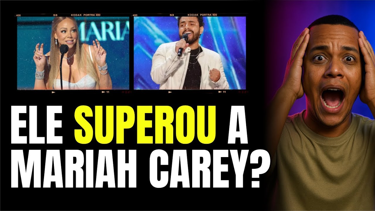 Gabriel Henrique participou do America's got talent e superou a Mariay Carey #react #talent #music