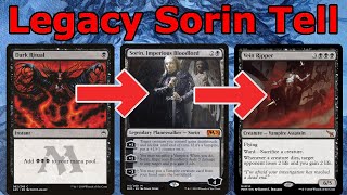 VEIN RIPPER COMES TO LEGACY- Legacy Sorin Tell (Mono Black Vampires- Legacy MTG)