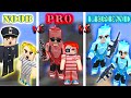 NOOB vs PRO vs LEGEND - Jail Break | Blockman Go Gameplay (Android , iOS)