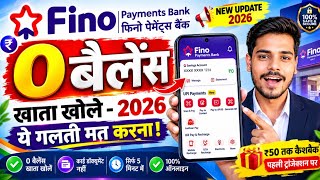 Fino Payment Bank Account Opening 2026 | Fino Payment Bank | Fino Bank Account Opening Online screenshot 3
