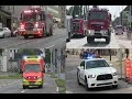 Fire trucks, ambulances, police cars responding code 3 - BEST OF 2015