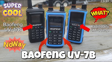 Baofeng UV-7B | Weather / AIR / NOAA | Spectrum Analyzer testing