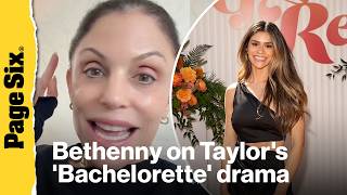 Live Bethenny Frankel insists Taylor Frankie Paul 'Bachelorette' cancellation 'doesn't make any sense' Station Image