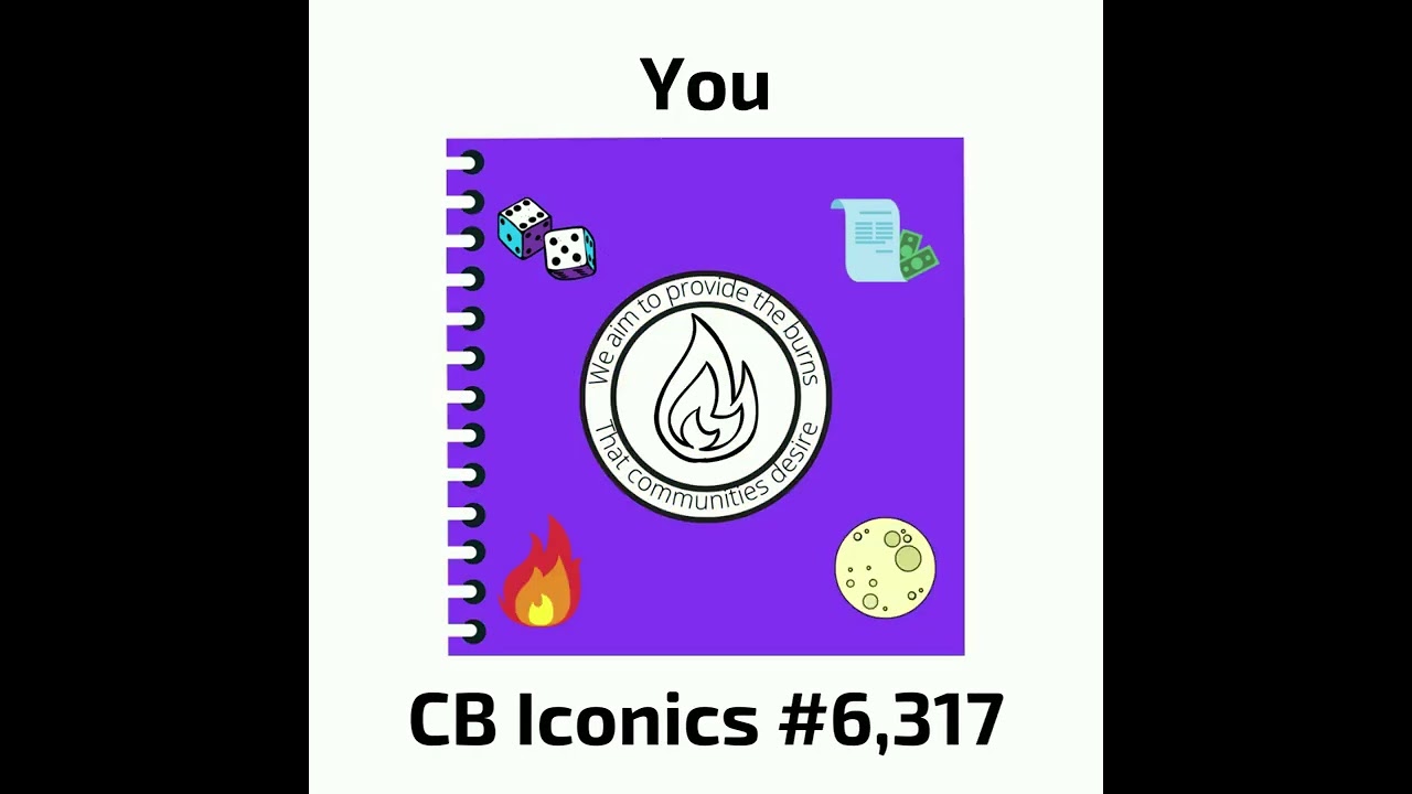 CB Iconics NFTs 6,301 to 6,325 