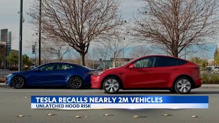 Player Profile Tesla recalls 2 Million vehicles over potential hood latch failure