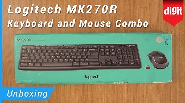 Logitech MK270R Keyboard and Mouse Combo Unboxing