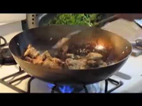 Stir Fry Watercress with Pork