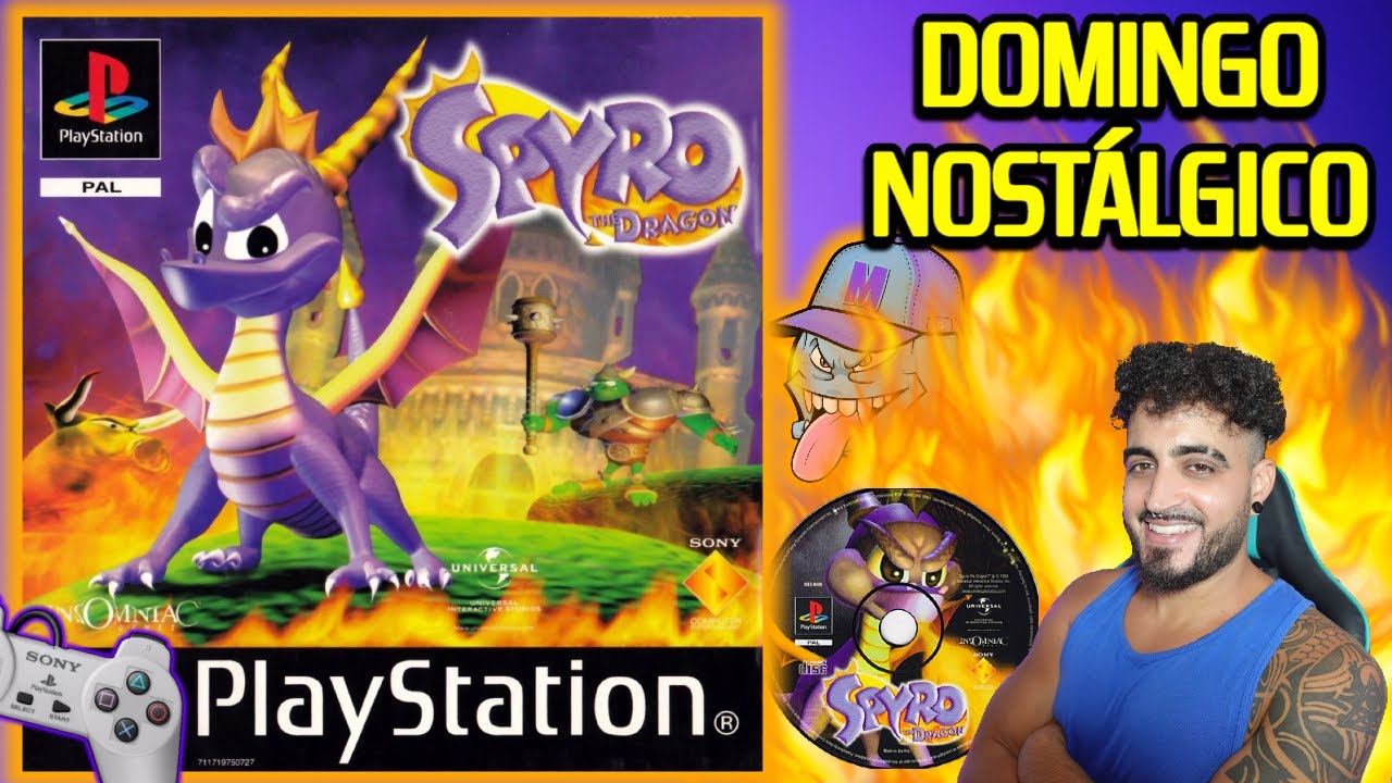 Spyro the Dragon (PS): 25 anos do clássico estrelado pelo carismático dragão  roxo - GameBlast