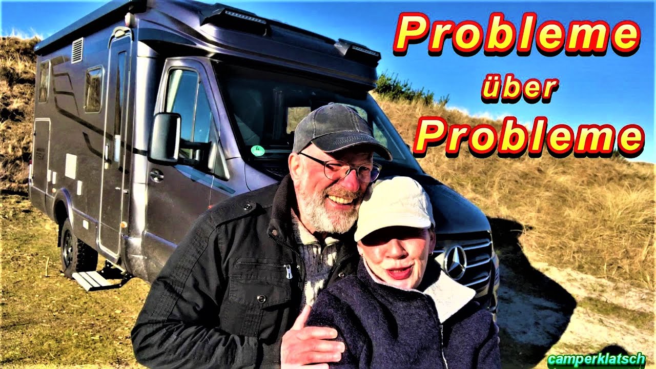 Probleme über Probleme mit unserem neuen Allrad-Wohnmobil 😱 Vejers-Strand-Camping 🥰 Hymer ML-T 4x4