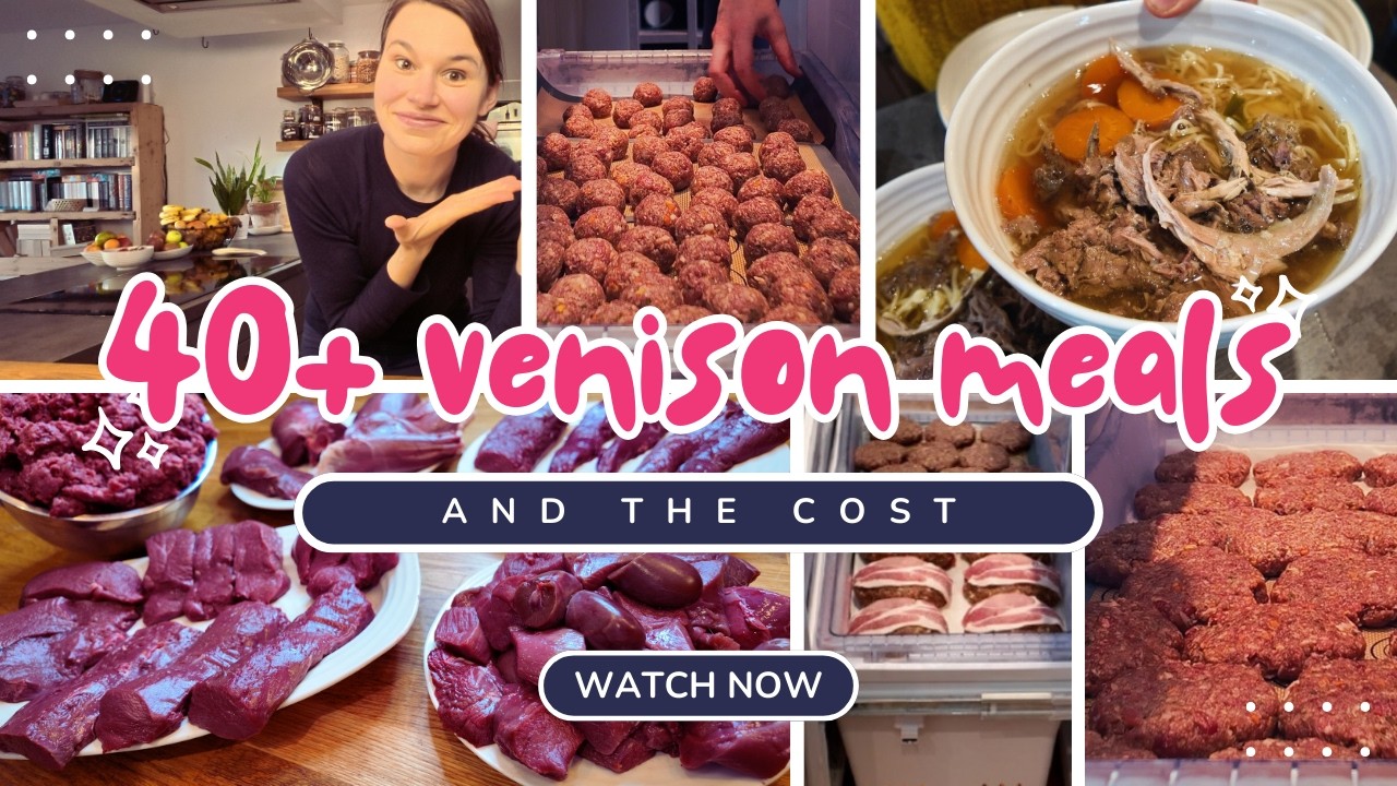 How to freeze deer meat | Processing meat for freezer | Venison 2/2 #6