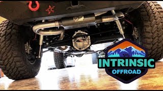 Jeep Wrangler AFE 3.6 Exhaust Installation and Review