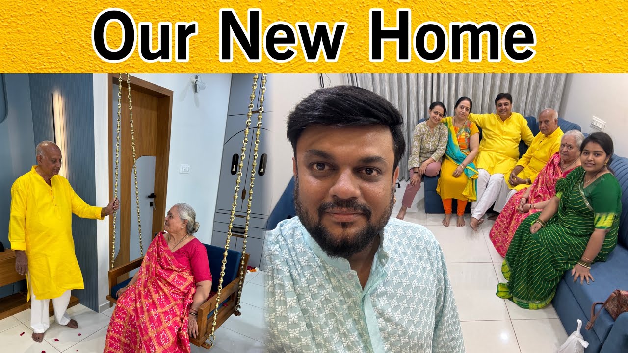 નવું ઘર જોઈ બાપુજી રડવા લાગ્યા અને બા બાપુજી બંને ને આજે સરપ્રાઈઝ આપી | Our New Home