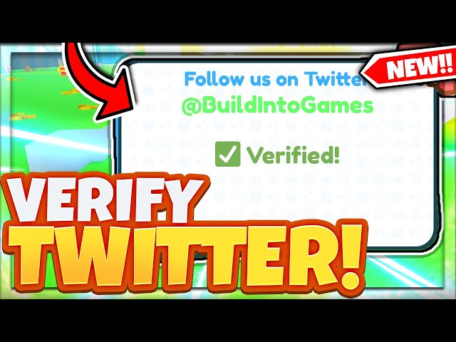 How To VERIFY YOUR TWITTER ACCOUNT In Roblox PROJECT NEW WORLD For FREE  REWARDS! 