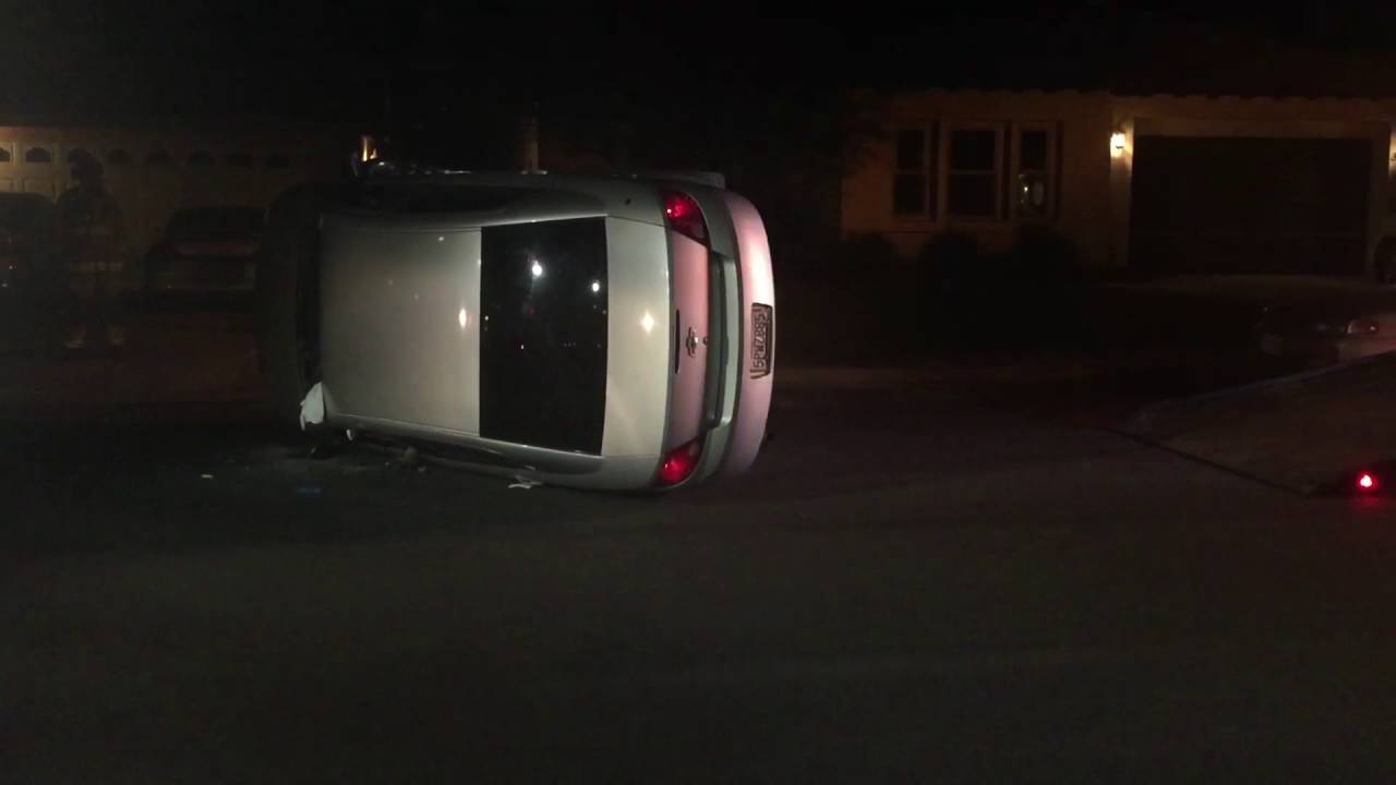 Drunk Driver crashes into parked car - YouTube