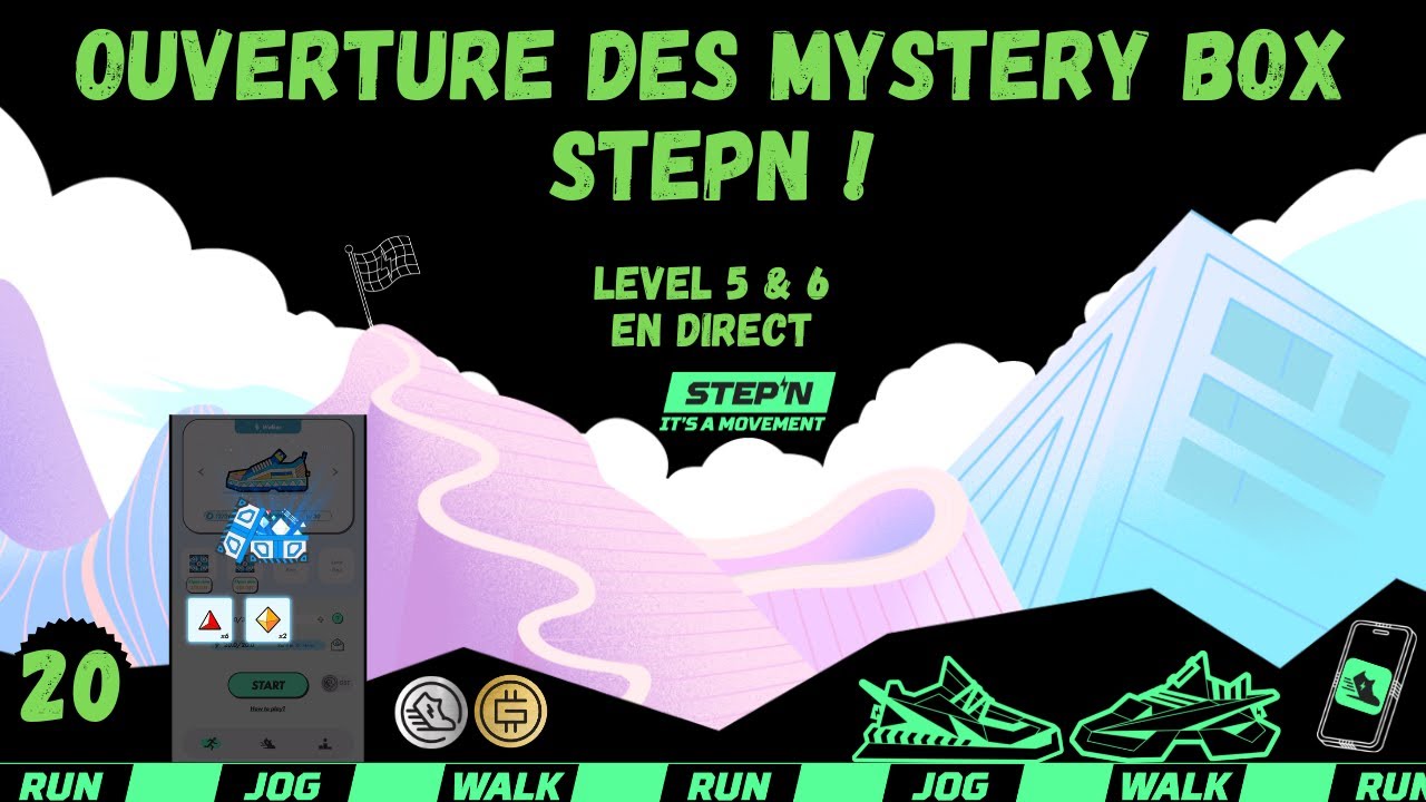 What are the probability and conditions for the appearance of STEPN's mystery  box? Commentary on the gems inside