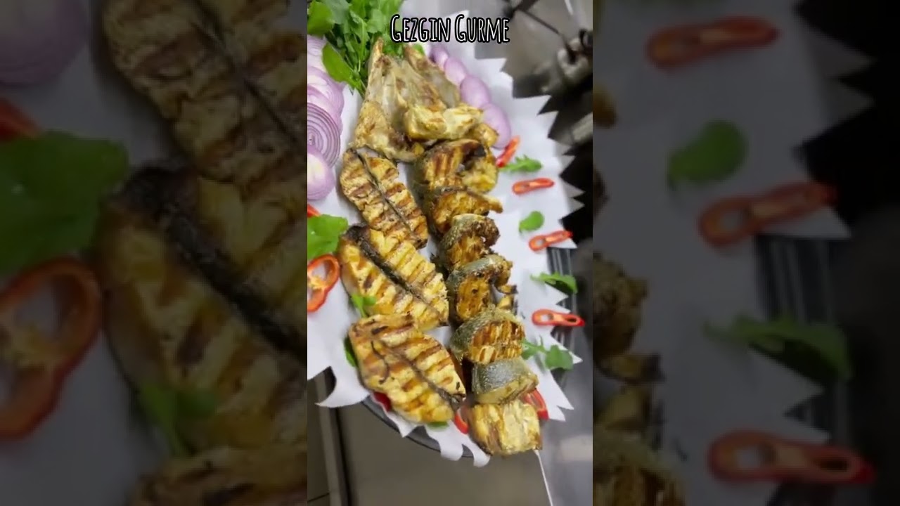 Street Food – Sokak Yemekleri – IZGARA BALIK –  GRILLED FISH