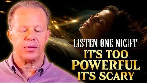 DR JOE DISPENZA: It Works So Fast It