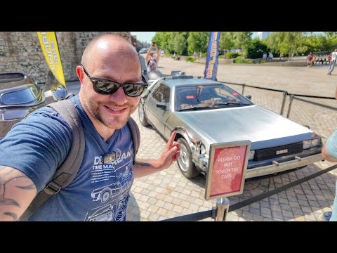 Star Cars in Southampton | Free Movie Car Event at West quay featuring BTTF DeLorean