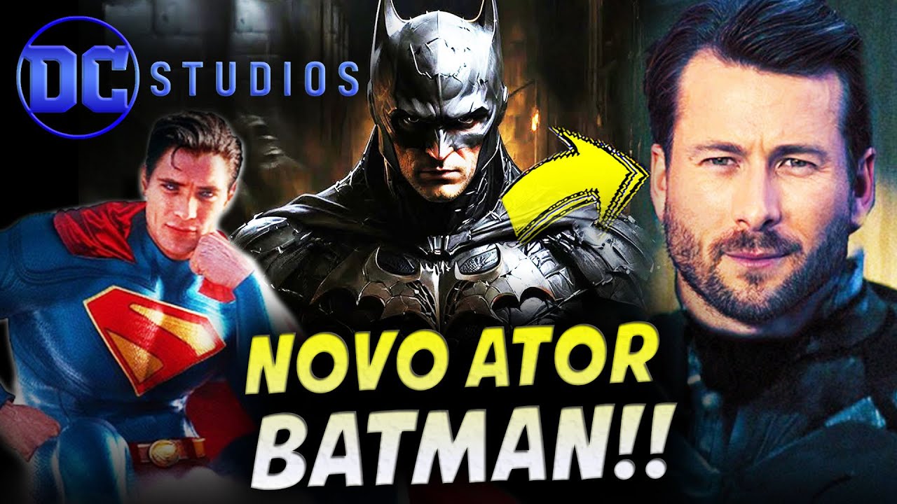 NOVO BATMAN OFICIAL DO DCU !! GLENN POWELL e WINSTON DUKE ENTRAM NA CORRIDA