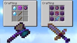 I Crafted The Rarest Weapons In Hypixel Uhc...