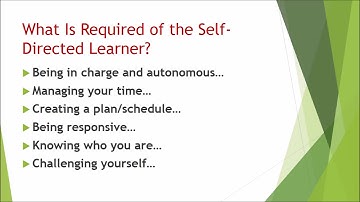 Self-Directed Learning for the Reflective-Reflexive Practitioner