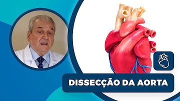 O que é uma dissecção da aorta?