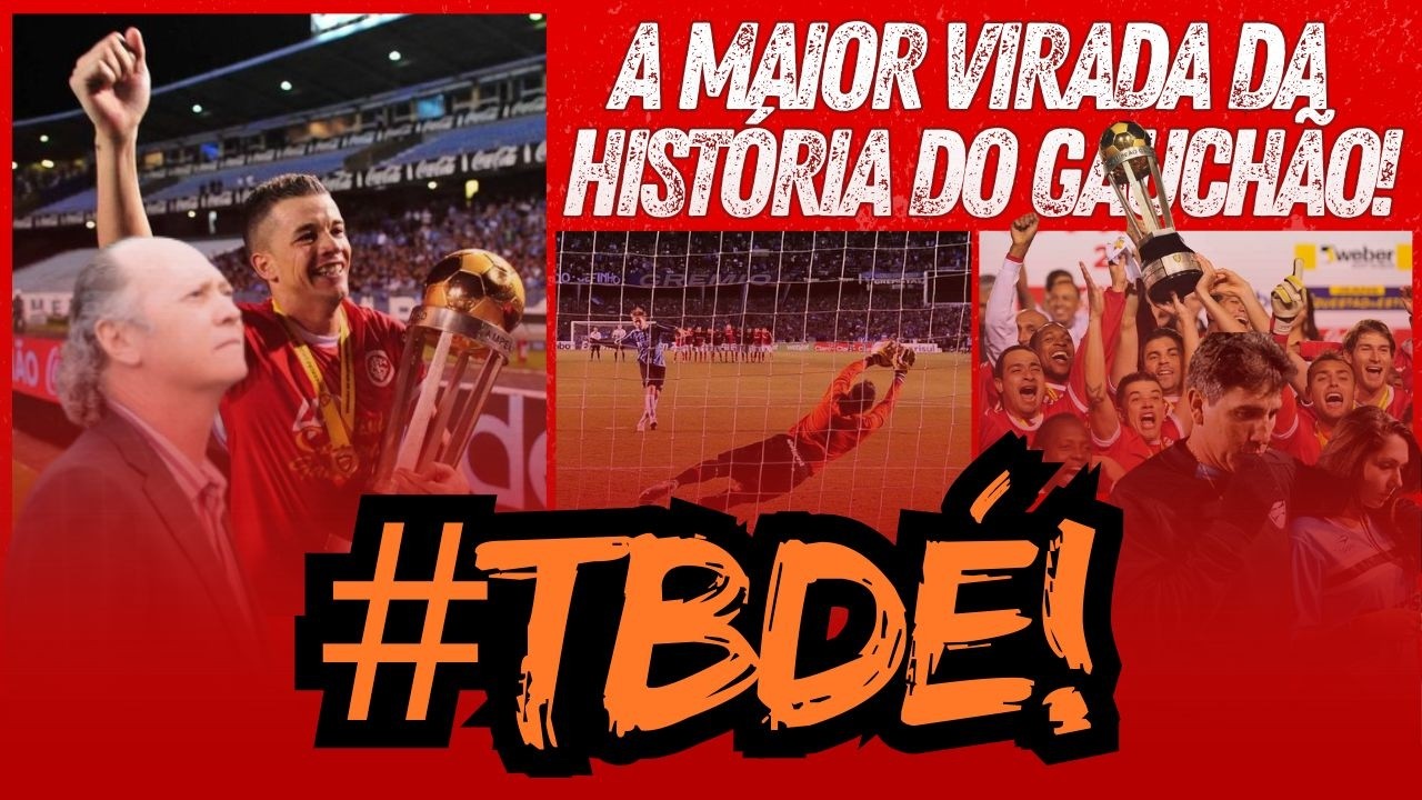 🏆 VIRADA HISTÓRICA! FALCÃO SUPERA RENATO • RELEMBRE A ÚNICA REMONTADA DE GRENAL EM DECISÃO! • #TBDÉ