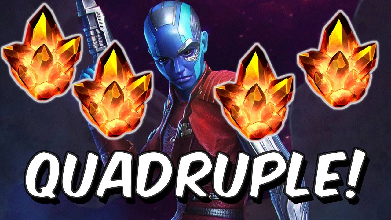 Quadruple 4 Star Crystal Opening! - Marvel Contest Of Champions