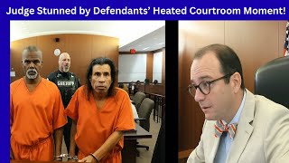 Shocking Courtroom Moment: Judge Reacts to Defendants’ Intense Behavior | Real Court Footage