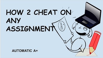 How to Cheat on any Assignment (Online School Hacks)