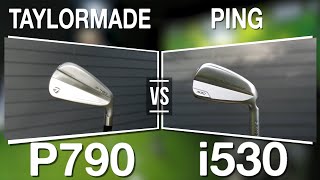 BATTLE of The HOLLOWS | Taylormade P790 vs NEW Ping i530 Irons Review