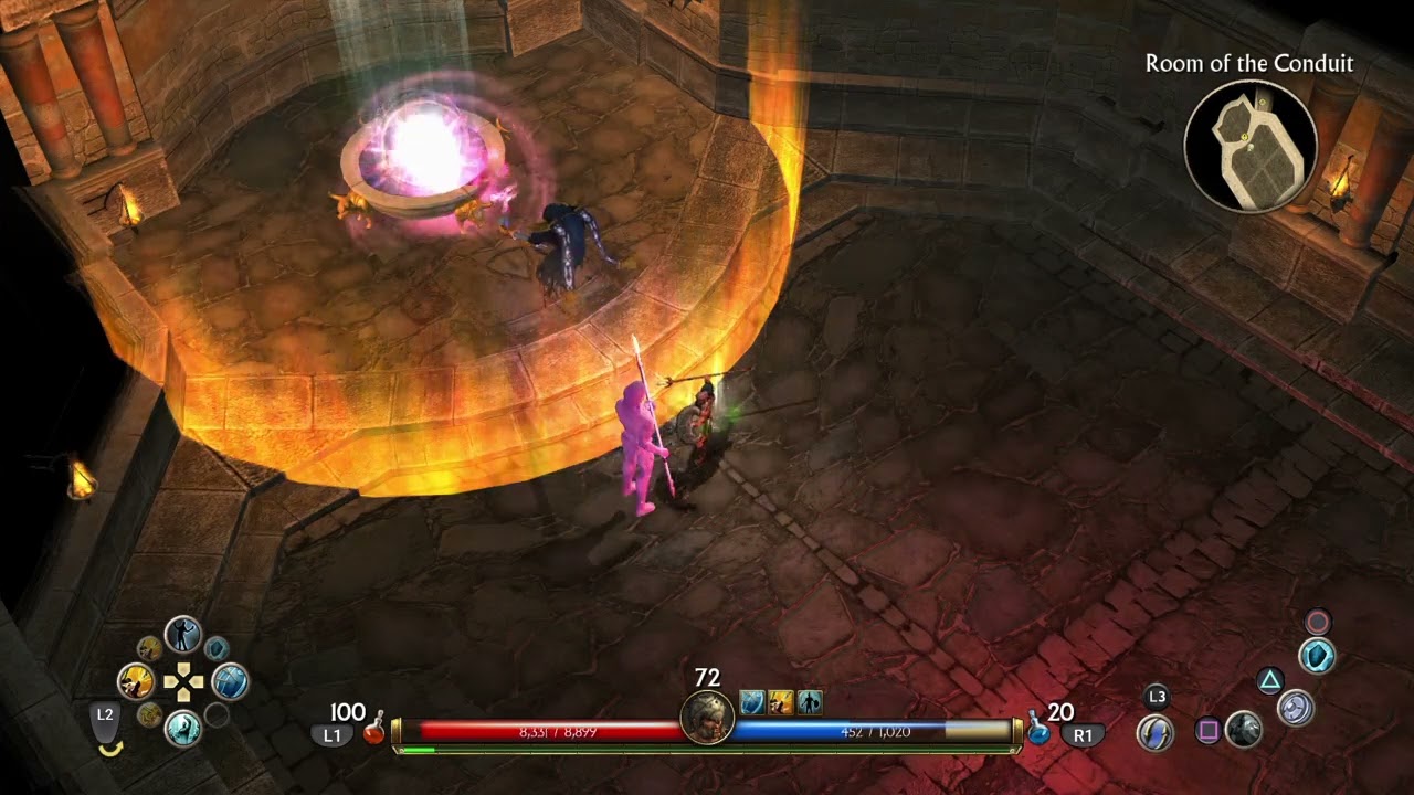 Titan Quest Gameplay-Minotaur Lord and Megalesios Telkine on Legendary difficulty - Reach Egypt