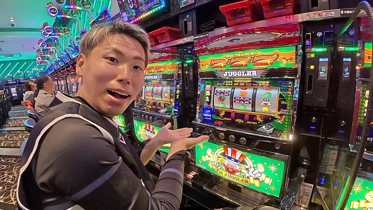 撮影終わりのジャグラータイム！！！