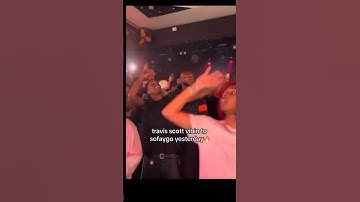 #TravisScott Was Vibing To #SoFaygo’s “Off The Map” The Other Night🔥👀