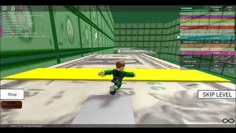 B Boy plays Roblox Speed Run 4 Completing the money level