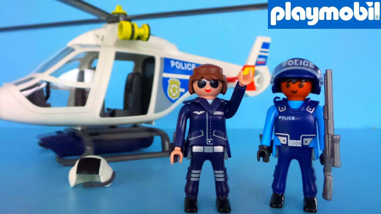 PLAYMOBIL Police Copter Playmobil Cranbury 5916 