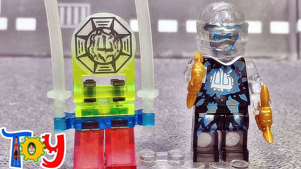 Dlp 닌자고 에어짓주 쟌 투명 미니피규어 야광 무기 레고 짝퉁 Lego Knockoff Ninjago Jane Clear  Luminous Block - Youtube