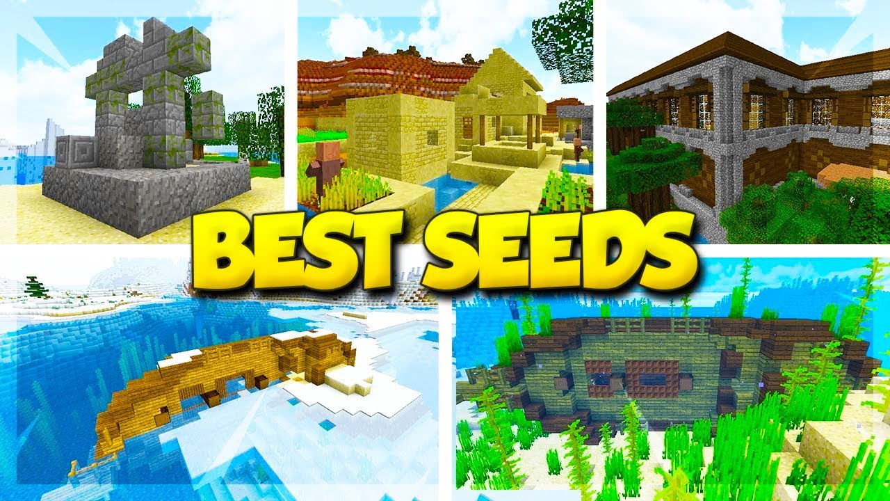 5 Seeds For Minecraft 1 13 1 Top Minecraft Update Aquatic Seeds Youtube