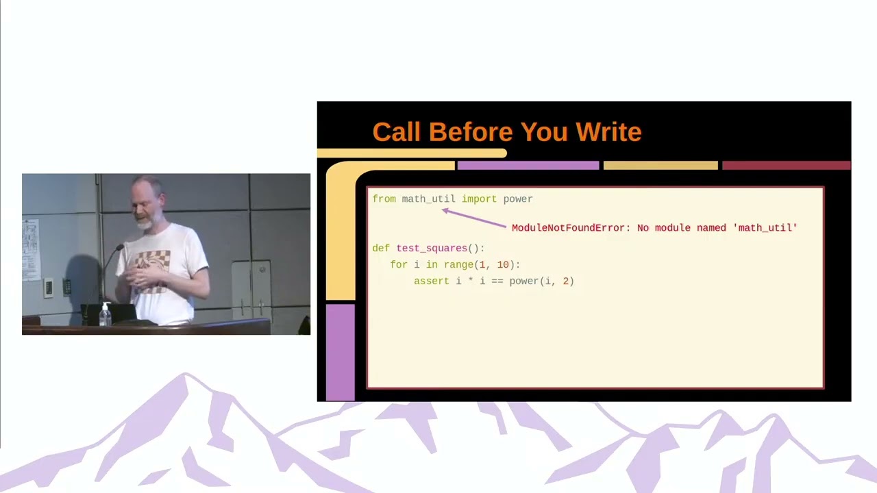 Thumbnail for video: Visual Unit Tests and Live Coding - Don Kirkby