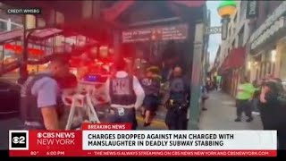 Charges dropped against man charged in deadly Brooklyn subway stabbing