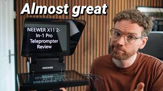 NEEWER X11 2-In-1 Pro Teleprompter has one problem