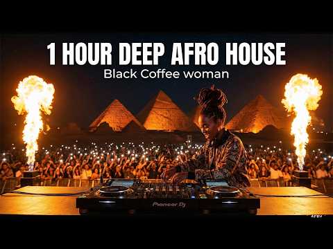 1 Hour Deep Afro House Mix 2026  Black Coffee Woman Style (Papaoutai, Yali Yali, Yeke Yeke)