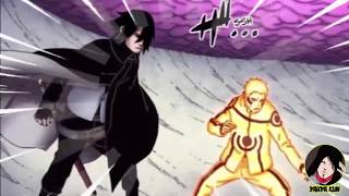 قتال ناروتو وساسكي ضد جيغن انيميشن مانجا    naruto and sasuke vs jigen manga animation