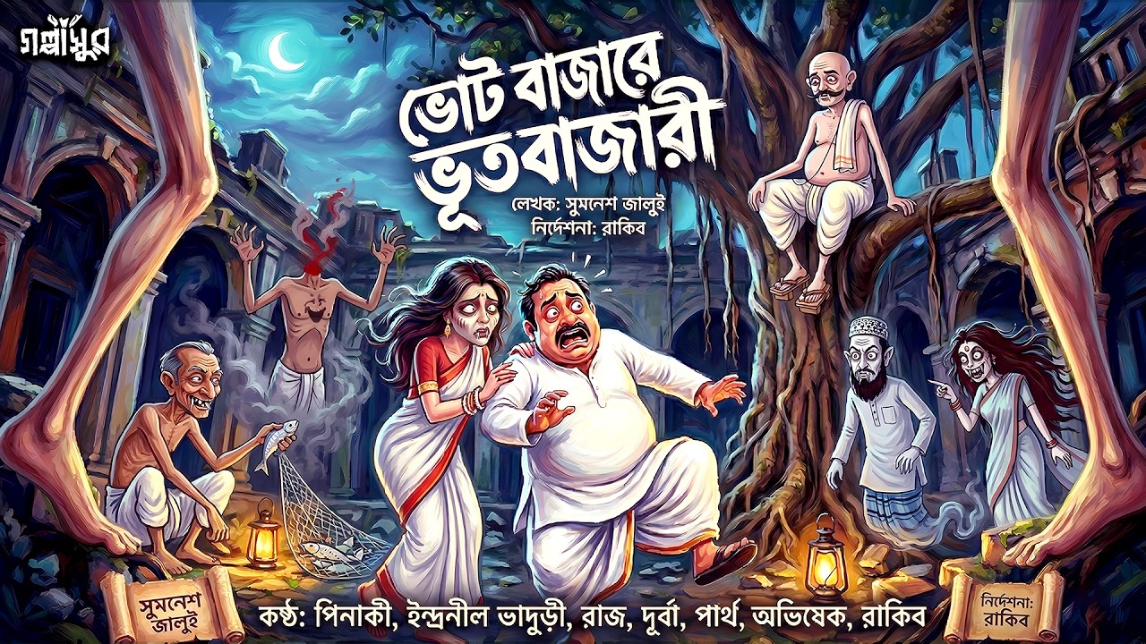 ভোট বাজারে ভূতবাজারী । দমফাটা হাসির গল্প । সুমনেশ জালুই । GOLPASUR । Sunday Suspense