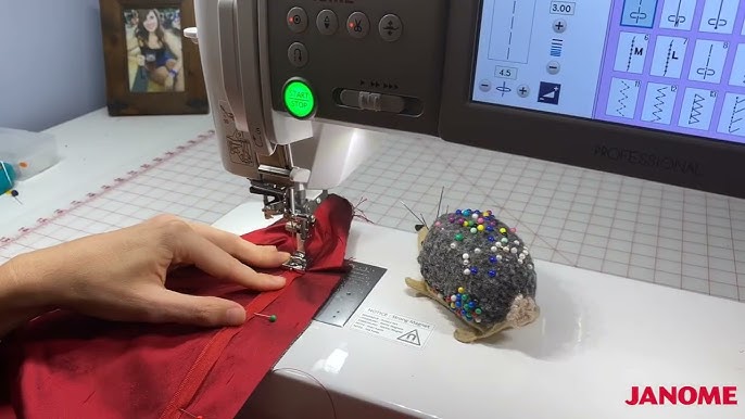 How to use a basic Janome sewing machine 