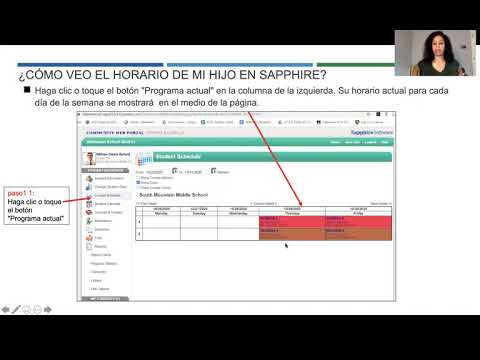 How To: Use Sapphire Parent Portal - Spanish